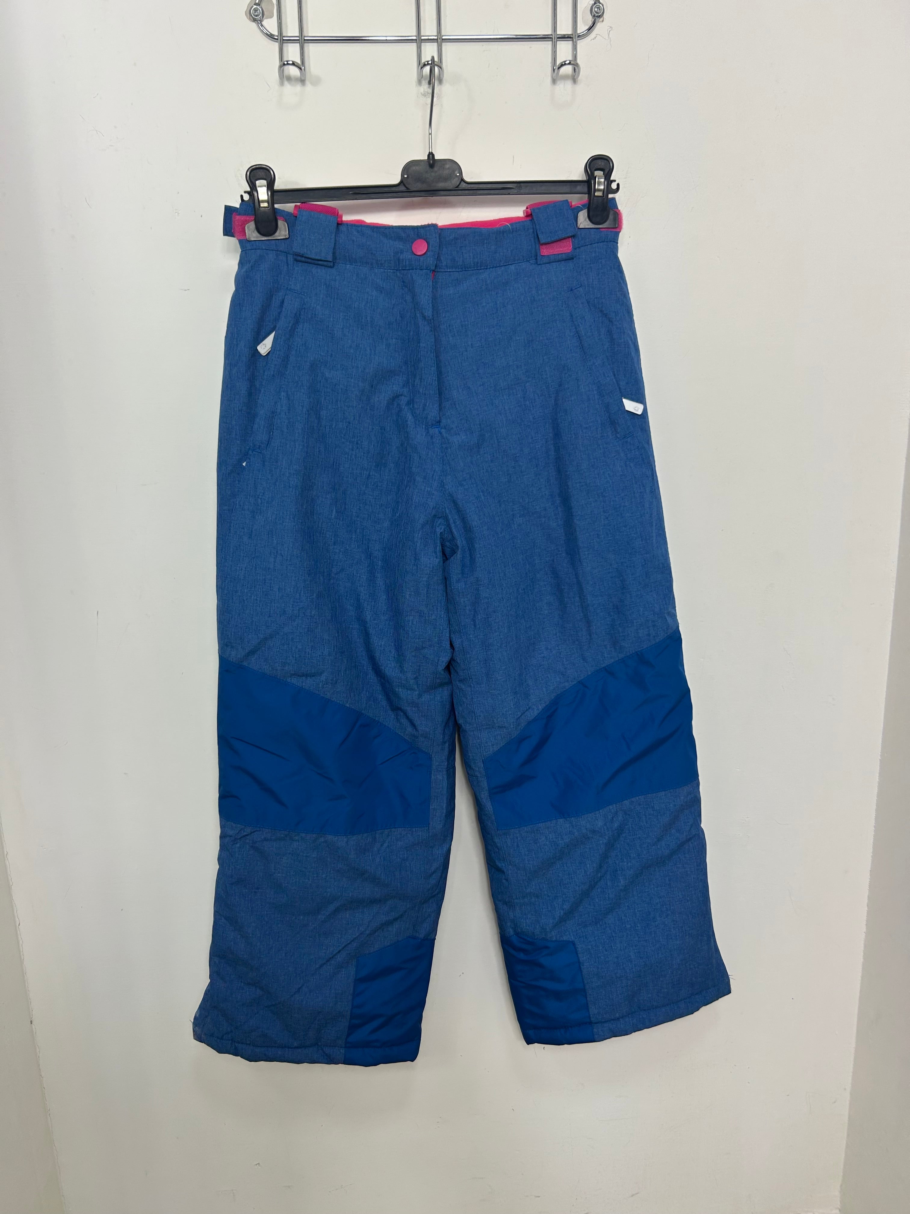 TAGLIA 8-10 ANNI-Pantalone con bretelle YFK